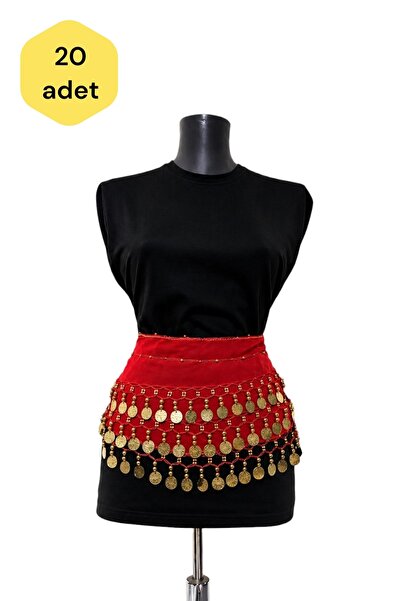 PAPATAY 3809 Women's Şakira Belt - Tasseled Beaded Oriental Belt - Dancer's B...