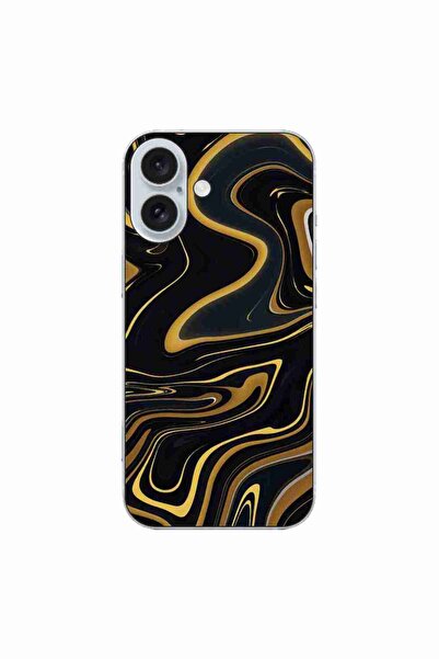 OEM Husa compatibila cu Apple iPhone 16 Silicon Gel Tpu Model Acrylic Glow