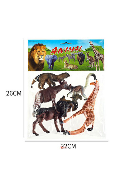 PlayFun Комплект фигурки на животни (горна и долна част), образователна играч...