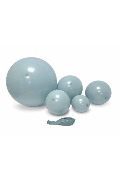 OEM Matte Balloons TX 79 Dusty Blue 5"-100/ Top Bottom Set