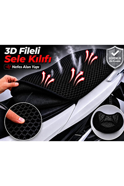 Vi Caro For Sym Hd2 200I Evo Motorcycle Seat Cover 3D Mesh Saddle Cover Breat...