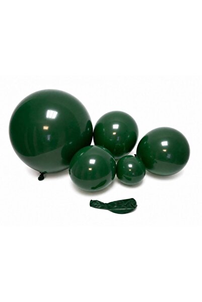 OEM Matte Balloons TX 09 Green 14"-100/ Top Bottom Set