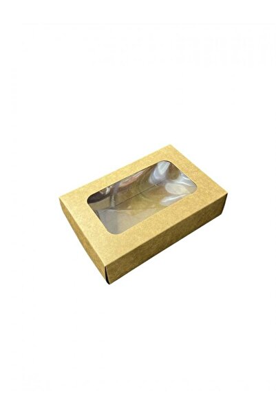 OEM Cutie Carton Kraft Cu Fereastra Acetofan 10x15x4cm 12/Set