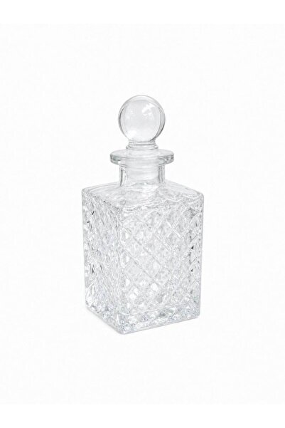 OEM Perfume Bottles with Square Glass Stopper Diamonds