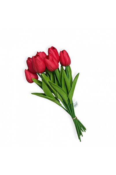 OEM Flori Artificiale Lalele Legate 10 Fire Rosu