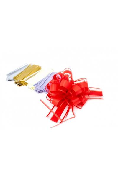OEM Funde Pentru Cadouri Organza Cu Banda Plastic (Set 3 buc) Auriu