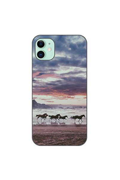 OEM Husa compatibila cu Apple iPhone 11 Silicon Gel Tpu Model Cai Alergand