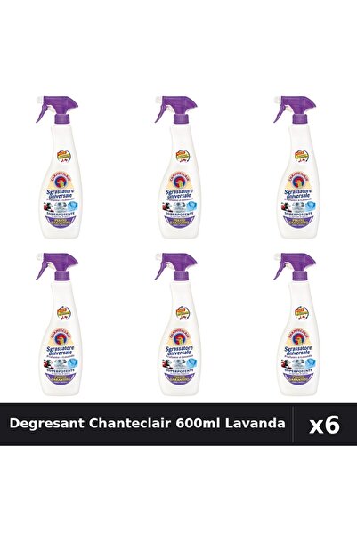Chanteclair Set 6 Degresant Universal 600ml Lavanda - Curatenie Eficienta