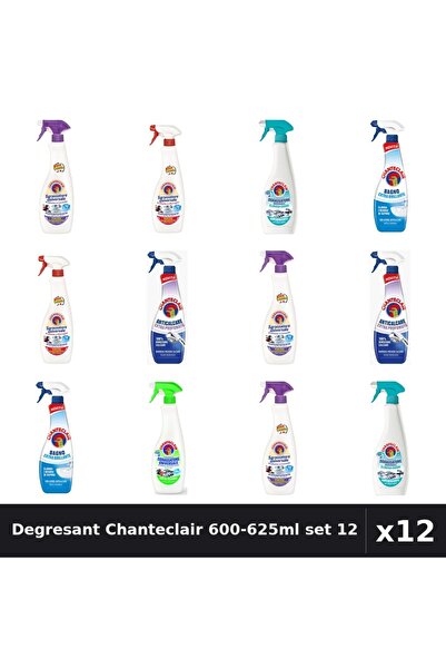 Chanteclair Set 12 Degresant Universal 600-625ml - Lavanda, Marsilia, Lamaie,...