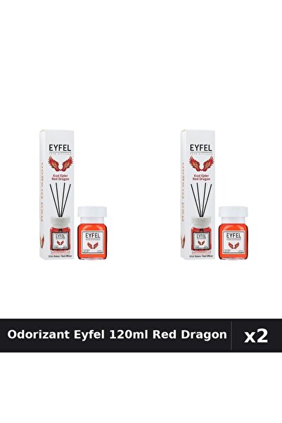 Eyfel Set 2 Odorizant Camera Betisoare Red Dragon 120ml - Parfum Intens