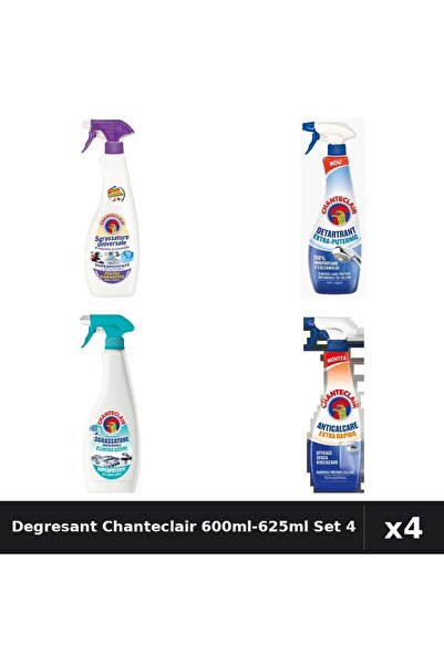 Chanteclair Set 4 Degresant Universal 600ml-625ml - Lavanda, Anti-Miros, Extr...