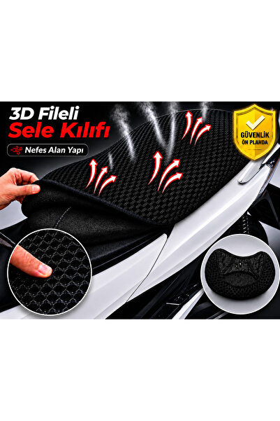 Vi Caro Husă pentru șa de motocicletă Altai Uma 50 Husă pentru șa cu plasă 3D...