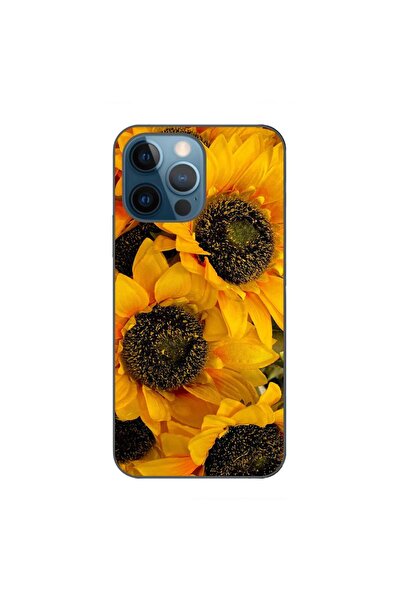 OEM Husa compatibila cu Apple iPhone 12 Pro Silicon Gel Tpu Model Floarea Soa...