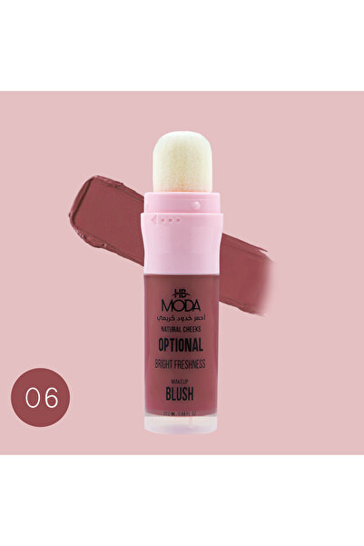 Moda Beauty أحمر خدود كريمي لإشراقه منعشة من مودا بيوتي | Rosy Fresh Glow Blu...