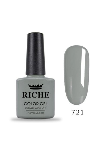 OEM Ojă semipermanentă Riche 721, Gri, 7.3 ml