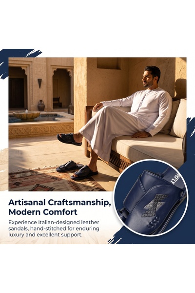 Saudi Step High Quality Anti-Slip Thick Sole Men's Women's Saudi Arabian Styl...