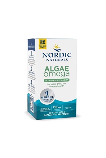 Nordic Naturals Algae Omega Plant Based EPA&DHA 60 capsules -