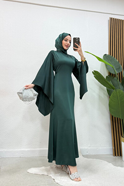 MODA ELİRA فستان سهرة من زارا ساتان ياراسا أليا تيسيتور