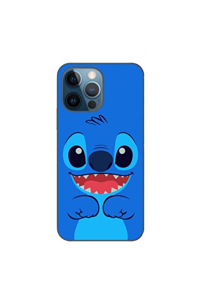 OEM Husa compatibila cu Apple iPhone 12 Pro Silicon Gel Tpu Model Stitch Happy