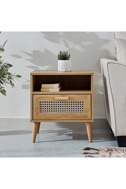 Home Box Nordic Rattan End Table
