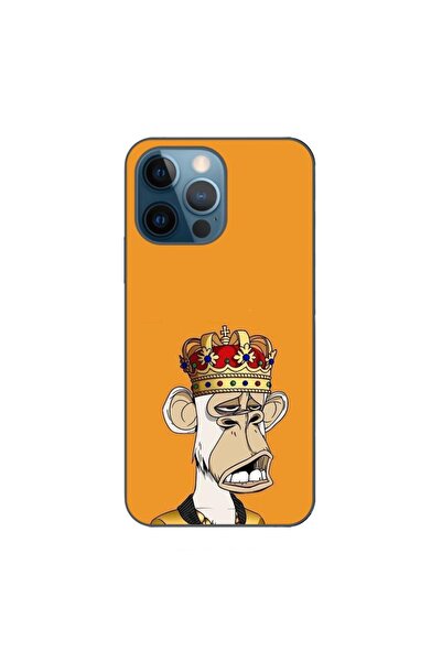 OEM Husa compatibila cu Apple iPhone 12 Pro Silicon Gel Tpu Model NFT Royal Ape