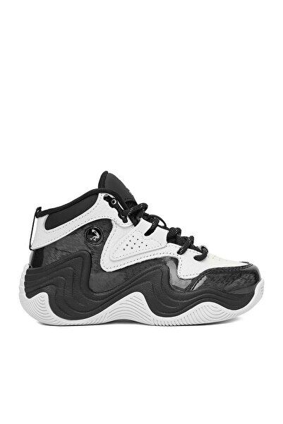 SHAQ Ghete de baschet pentru băieți, negre