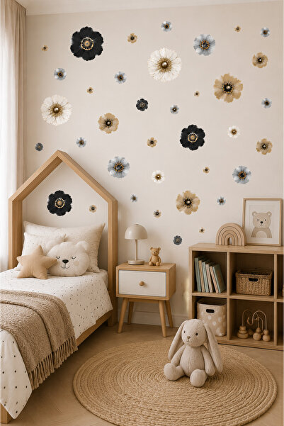 kutuTR 50x100 cm Kendinden Yapışkanlı Duvar Stickerı – Çocuk Odası, Bebek Oda...