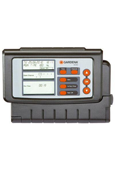 Gardena Programator pentru irigatii C 6030 Plus, Display LCD, 3 Programe, Dur...