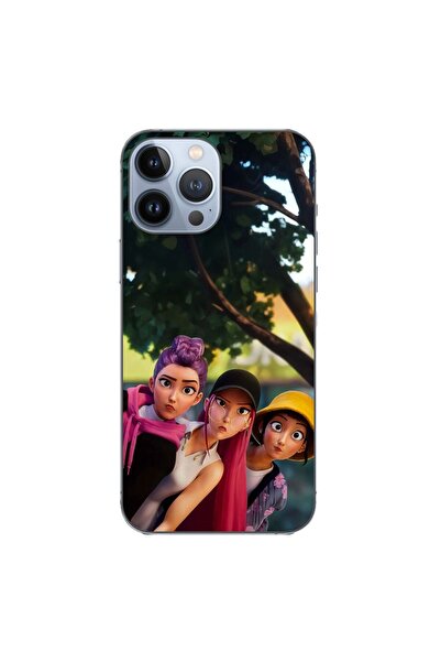OEM Husa compatibila cu Apple iPhone 13 Pro Max Silicon Gel Tpu Model KPop De...