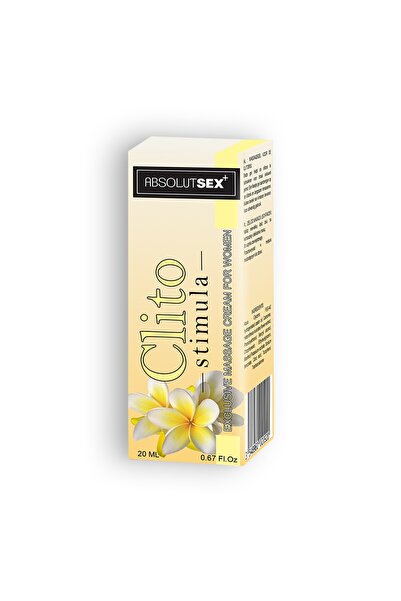 ruf AbsolutSex+ women’s intimate cream, for massage and personal comfort, 20 ml