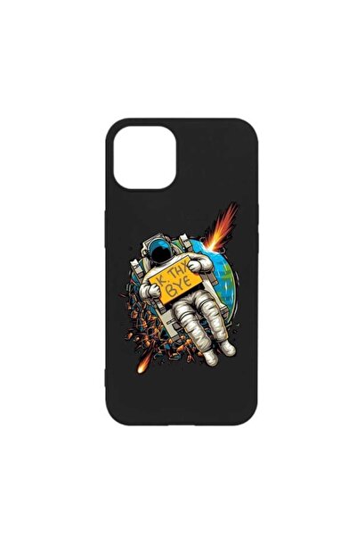 OEM Husa compatibila cu Apple iPhone 13 Mini Silicon Matte Neagra Model Astro...