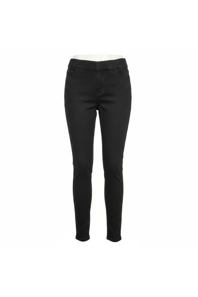 esmara Women's Black Slim Fit Stretch Pull-On Pants