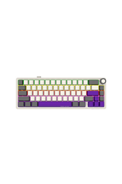 LORGAR Tastatură Mecanică Gaming Wireless KBP70MW Pro, Compactă 65%, Iluminar...
