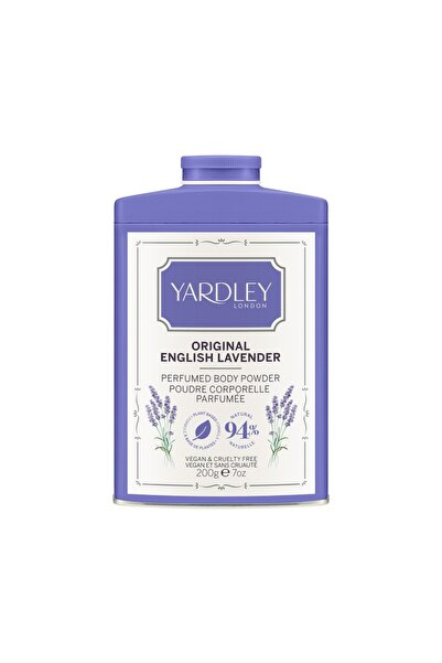 YARDLEY Английска лавандула, Успокояваща, Пудра за тяло, 200 г