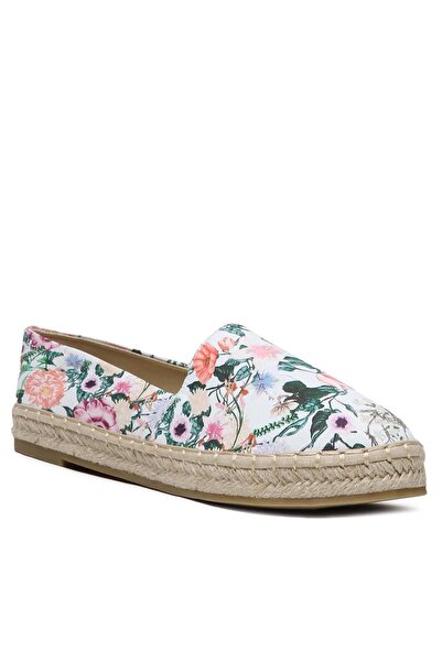 DeeZee Espadrile de damă WSS990-103 Albe