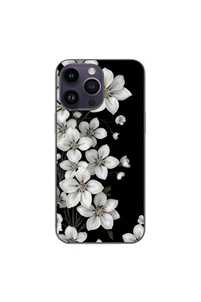OEM Husa compatibila cu Apple iPhone 14 Pro Max Silicon Gel Tpu Model Pure Wh...