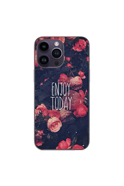 OEM Husa compatibila cu Apple iPhone 14 Pro Max Silicon Gel Tpu Model Enjoy T...