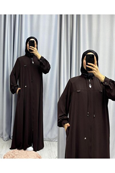 moda acar فستان بأزرار على الأكتاف