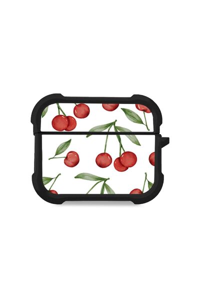 Sonique Θήκη Σιλικόνης Fruit Series για AirPods Pro 3 Κεράσι 01