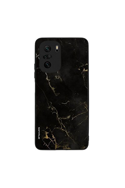 Sonique Θήκη Marble Series για Xiaomi Poco F3 / Mi 11i Μαύρο 01