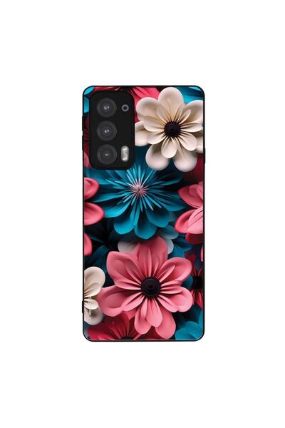 Sonique Θήκη 3D Flower Series για Motorola Edge 20 5G Ροζ 01