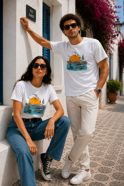 Rich Istanbul majica sa unisex printom i osnovnim izrezom