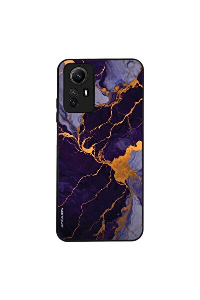 Sonique Θήκη Marble Series για Xiaomi Redmi Note 12s Μωβ
