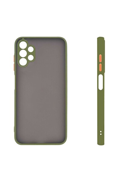 Sonique Θήκη Σιλικόνης Color Button Bumper Samsung Galaxy A32 5G Πράσινο Ανοιχτό