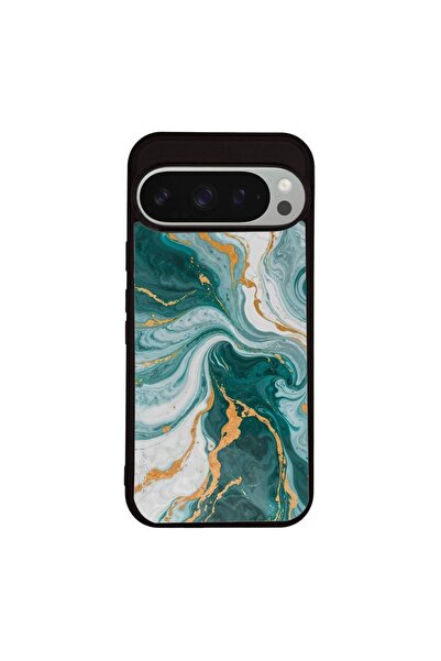 Sonique Θήκη Marble Series για Google Pixel 9 Pro 5G Πράσινο 01