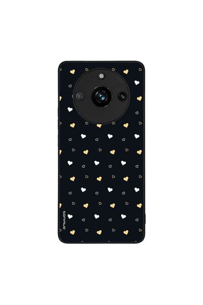 Sonique Θήκη Heart Series για Realme 11 Pro 5G / Realme 11 Pro Plus 5G Μαύρο 01
