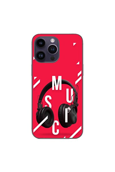 OEM Husa compatibila cu Apple iPhone 15 Pro Max Silicon Gel Tpu Model Music H...
