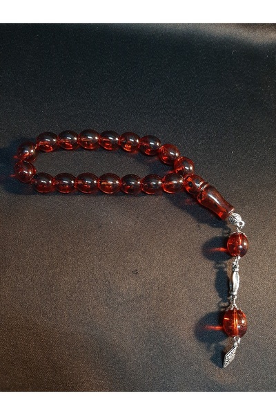 MRYart Translucent Orange Color Quality Shakshak Prayer Beads