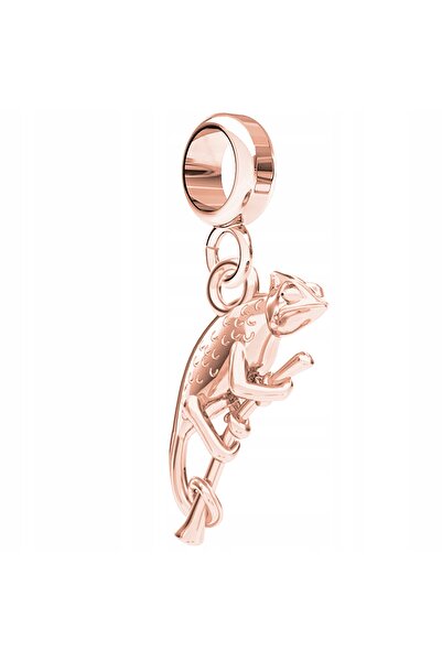 Larezo pandantiv, element decorativ, Model Chameleor Roz Animale, Patru Strat...