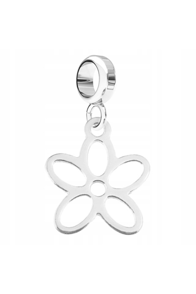 Larezo Charm, Model Inimă Ajurată, Inimă, Inaltime 14mm, Culoare Auriu, Argin...